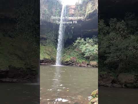 Estância Kodaka em Tamarana PR chalé,camping cachoeira linda #cachoeira #cachoeirasdobrasil #paraná