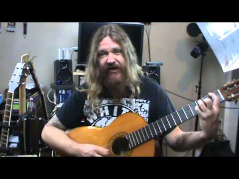 How to Play the Intro From Diary of a Madman - Acoustic Guitar Lesson