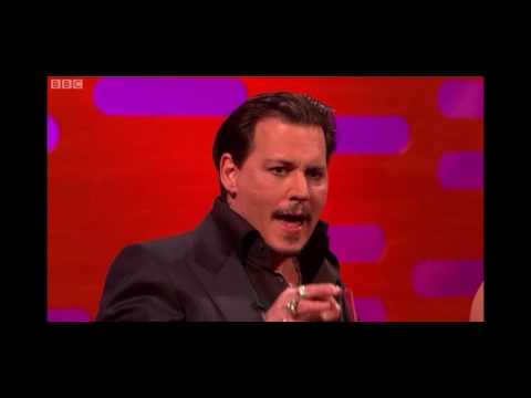 JOHNNY DEPP'S DONALD TRUMP IMPRESSION - GRAHAM NORTON SHOW - DONALD TRUMP ACTOR