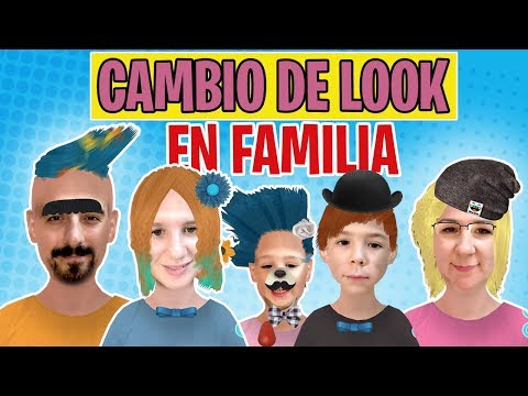 Cambio de look ¡EN FAMILIA! 💇Muy divertido