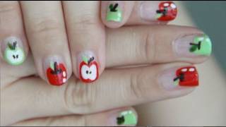 Cute Apple Nails