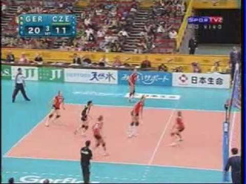 Germany vs Czech Republic World Championship volleyball 2010