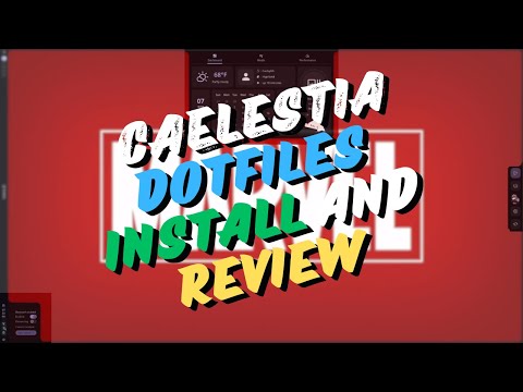 Caelestia Dotfiles - Install + Review