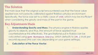 Mastering VectorForce Scripting in Roblox: A Beginner’s Guide