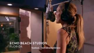 Celine Dion - Water and a Flame (Recording Session)