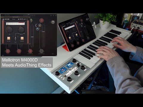 Mellotron Piano and Strings Meet AudioThing Effects with Ruismaker FM Drums
