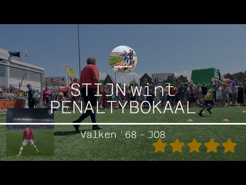 STIJN wint PENALTY BOKAAL - Valken '68 - JO8