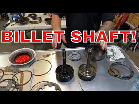 How To Rebuild A 47RE Transmission Part 2 Input Shaft And Forward Clutches