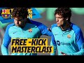 MARCOS ALONSO SHOWS HIS ART TAKING FREE KICK ⚽ ?