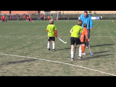 Hockeywedstrijd MHC Heerhugowaard JE3 - AMHC Westerpark JE3