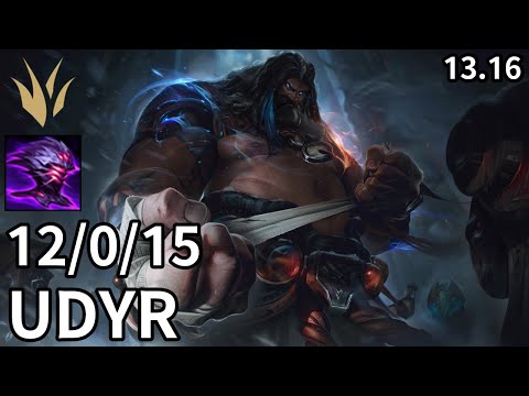 Udyr Jungle vs Kha'Zix - EUW Master | Patch 13.16