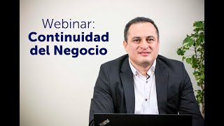 Webinar: Continuidad del Negocio