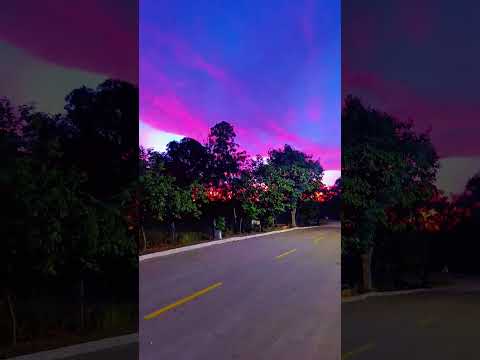 Fim de tarde em Nova Aurora, Goiás, 🇧🇷, #sunset #brasil #goiás #pordosol #viagem