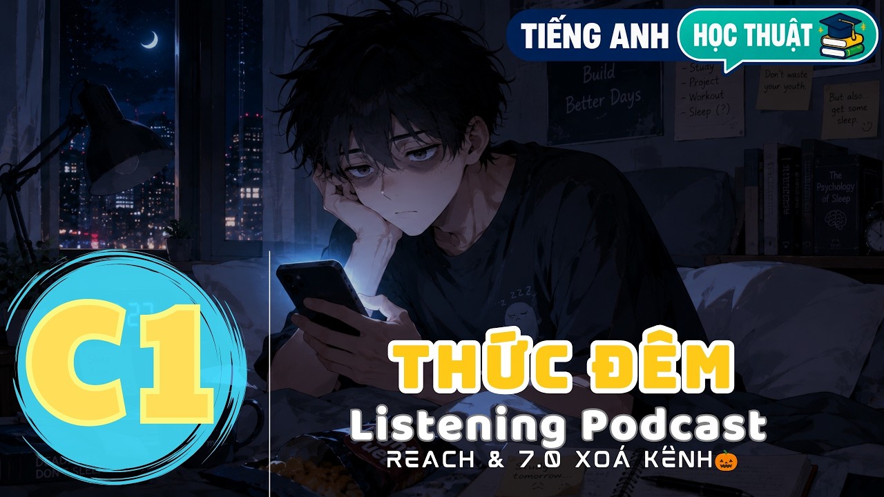 🎧 Luyện Nghe Tiếng Anh Level C1- THỨC KHUYA - | Listening English Podcast |🎯 - YouTube video featuring the word foundation