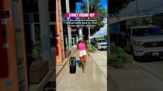 STRICT FRIEND 101. Because I refuse to get murdered on vacation.  ￼