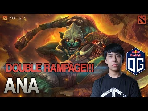 OG.Ana Huskar Double Rampage! Dota 2 Gameplay - Dota 2 Expert