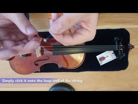 Leonardo - How to Change a String on a violin