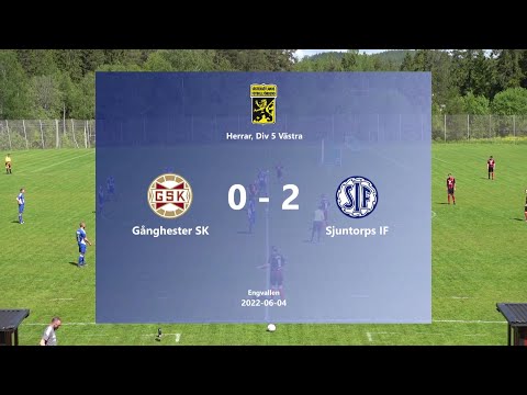 220604 Gånghester SK/Målsryds IF - Sjuntorps IF, Höjdpunkter