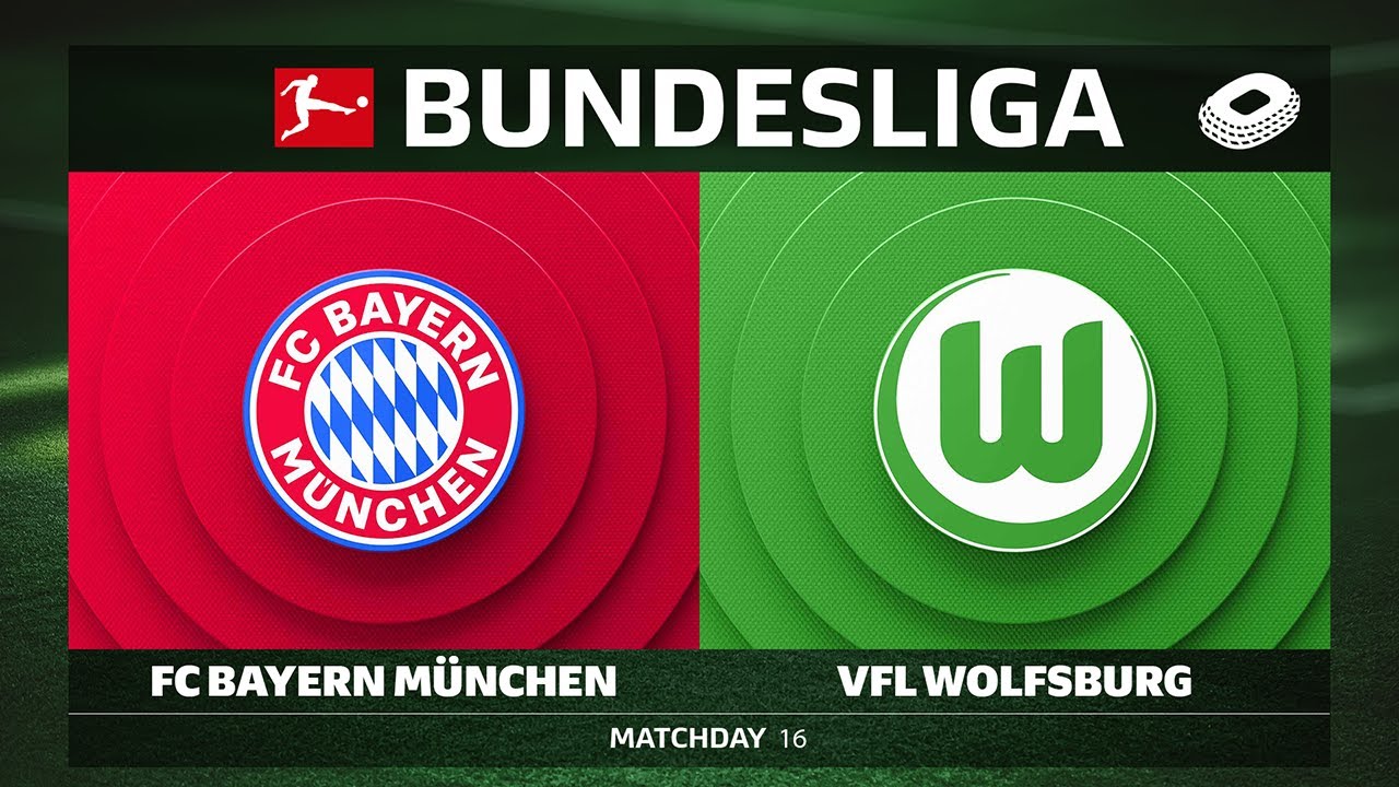 LIVE 🔴 FC Bayern München vs. VfL Wolfsburg | Matchday 16 - Bundesliga 2025/26