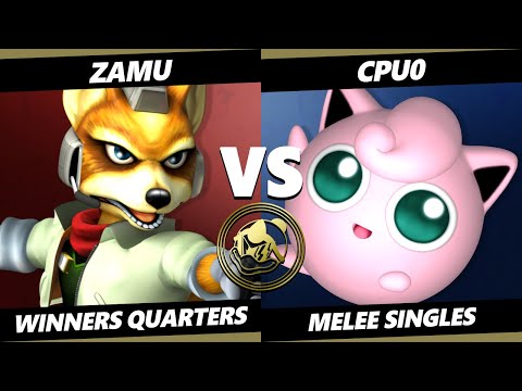 Daddy's Den - Zamu (Fox) Vs. CPU0 (Jigglypuff) Smash Melee - SSBM