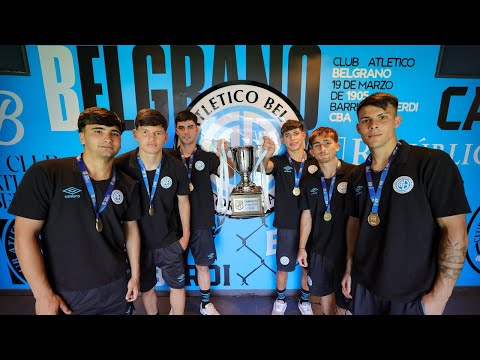 #JuvenilesBelgrano | 🏆 ¡Así se vivió la premiación a la Cuarta División de AFA!