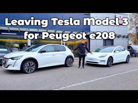 Leaving Tesla Model 3 for Peugeot e208 | Feedback after one week