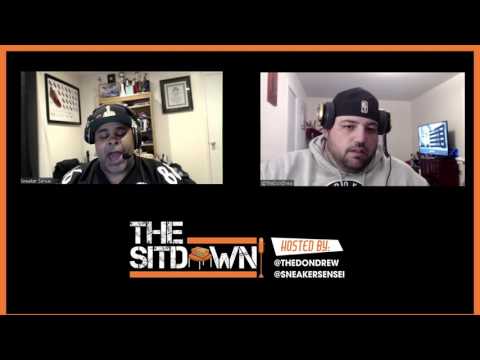#TheSitdown: Hosted by @TheDonDrew x @SneakerSensei