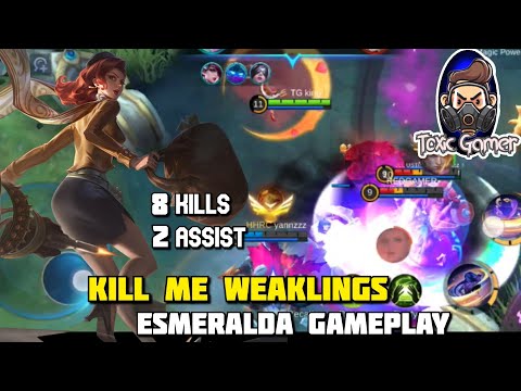 ESMERALDA MVP PLAYS │ESMERALDA GAMEPLAY │MLBB