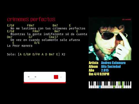Crímenes Perfectos - Andrés Calamaro