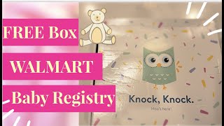 New Walmart FREE Baby Registry Goody Bag