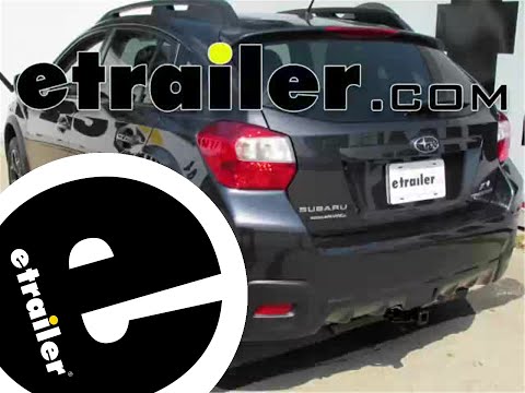 etrailer | DIY Install: Curt Trailer Hitch Receiver on your 2014 Subaru XV Crosstrek