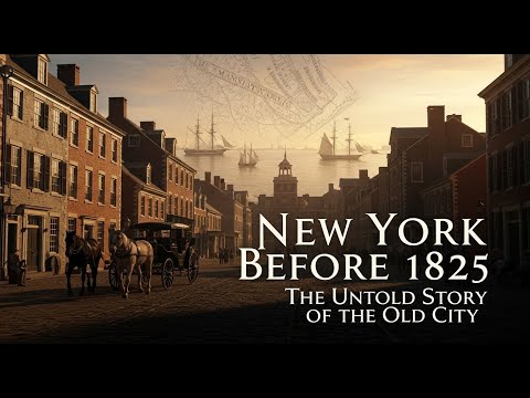 Before It Was New York | Discover the Forgotten HISTORY of New York Before 1825​