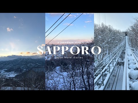 coisas para fazer e comer em Sapporo, Japão 🇯🇵❄️ | otaru, monte moiwa, sopa de curry e ramen 🍜