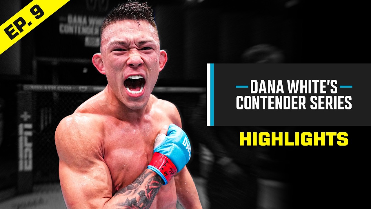 4 INSANE KNOCKOUTS on Dana White's Contender Series! 🔥