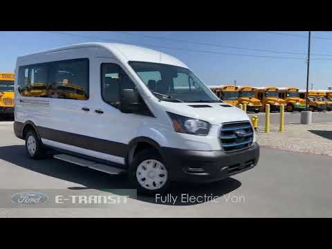 Ford E-Transit Van | Electric Passenger Van | Creative Bus Sales