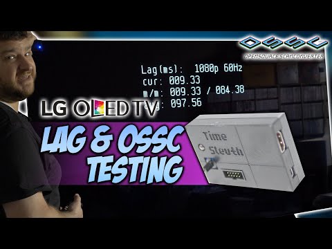 LG CX OLED:  Lag Tests and OSSC Compatibility