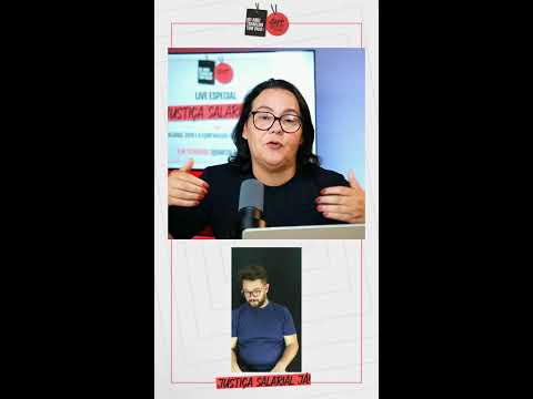 Live Especial: Justiça Salarial Já! 📱