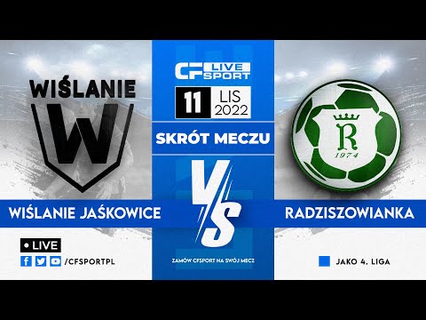 Skrót meczu: Wiślanie Jaśkowice - Radziszowianka Radziszów 11.11.2022