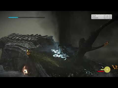 Highlight: Shadow of the Colossus (2018) Remake Time Attack (Hard) - Seventh Colossus (Hydrus)