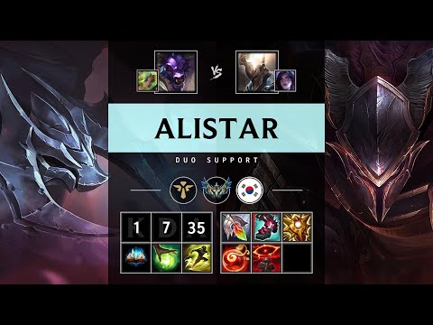 Alistar Support vs Pantheon - KR Challenger Patch 25.20