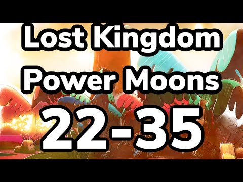 [Super Mario Odyssey] Lost Kingdom Post Game Power Moons 22-35 Guide