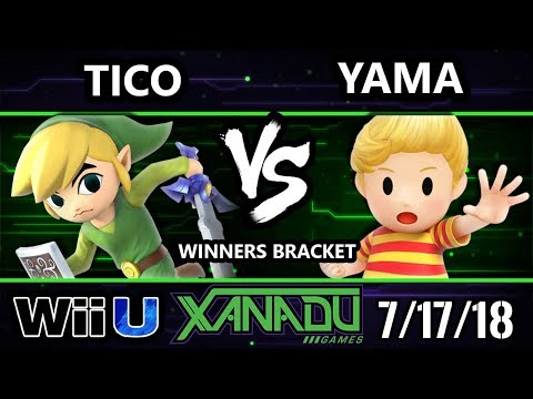 S@X 259 Smash 4 - Tico (Toon Link) Vs. Yama (Lucas) - Wii U Winners Bracket