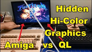 Exploring Sinclair QL's Hidden Graphics Mode and Comparing It to Amiga