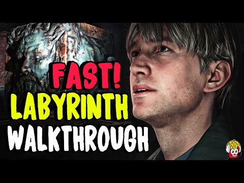 FAST Labyrinth Walkthrough ALL puzzles | Silent Hill 2 remake GUIDE