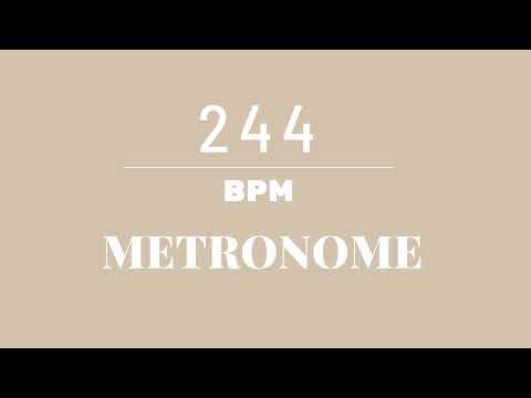 244 BPM Metronome