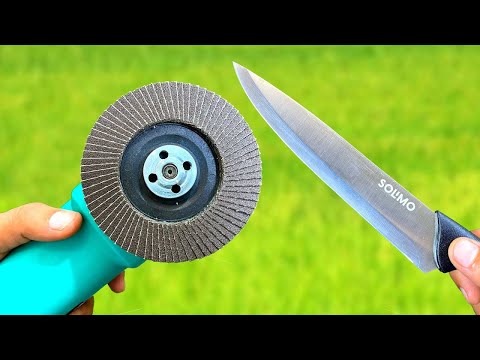 No Fancy Tools? Sharpen Your Chisel with an Angle Grinder!