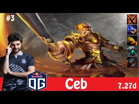 [DOTA 2] OG.Ceb the MONKEY KING [OFFLANE] [7.27D] [3]