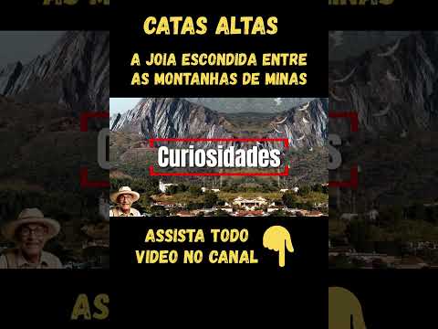 Catas Altas MG l Um Tesouro Entre Montanhas #shorts