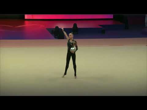 Polina Karika UKR Ball AA Qualification WORLD CHAMPIONSHIP Valência 2023