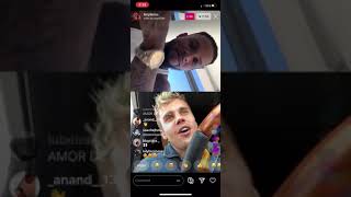 Justin Bieber and Tory Lanez talk about the Coronavirus on Instagram Live